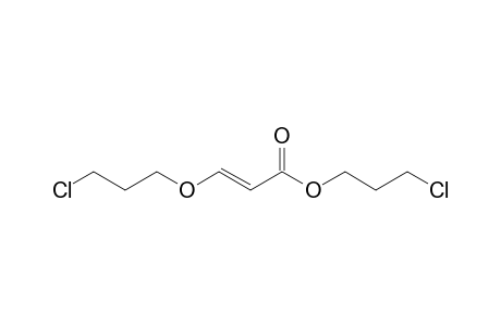 3-Chloropropyl 3-(3-chloropropoxy)propenoate