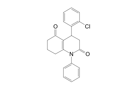 4-(2-Chlorophenyl)-1-phenyl-4,6,7,8-tetrahydro-3H-quinoline-2,5-dione