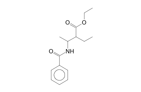 Ethyl 3-(benzoylamino)-2-ethylbutanoate