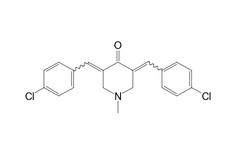3,5-bis(p-chlorobenzylidene)-1-methyl-4-piperidone