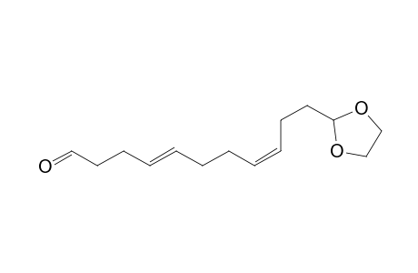 4,8-Undecadienal, 11-(1,3-dioxolan-2-yl)-, (E,Z)-