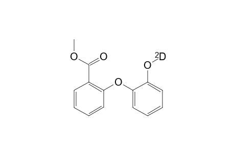 2-Carbomethoxy-2'-deuteroxydiphenyl ether