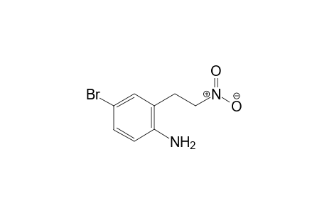 4-Bromo-2-(2-nitroethyl)aniline