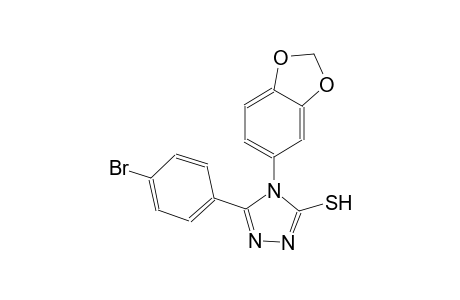 4H-1,2,4-triazole-3-thiol, 4-(1,3-benzodioxol-5-yl)-5-(4-bromophenyl)-