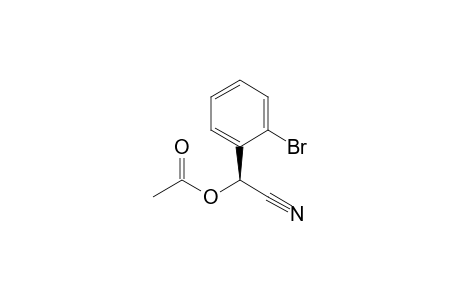 (S)-(+)-Acetoxy-(2-bromo-phenyl)-acetonitrile