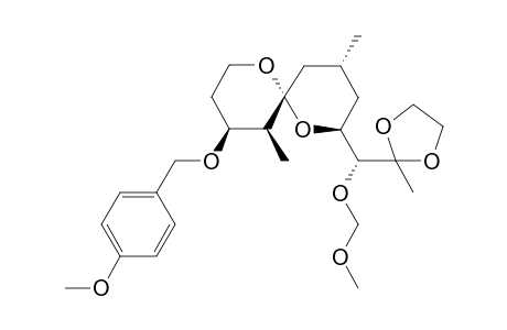 (2S,4R,6R,10S,11S)-10-((4-methoxybenzyl)oxy)-2-((R)-(methoxymethoxy)(2-methyl-1,3-dioxolan-2-yl)methyl)-4,11-dimethyl-1,7-dioxaspiro[5.5]undecane