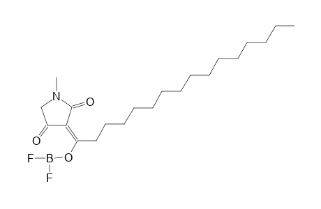 3-[1'-(Difluoroboryloxy)palmitoylidene]-1-methylpyrrolodine-2,4-dione