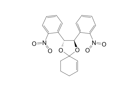 (2R,3R)-2,3-bis(2-nitrophenyl)-1,4-dioxaspiro[4.5]dec-6-ene