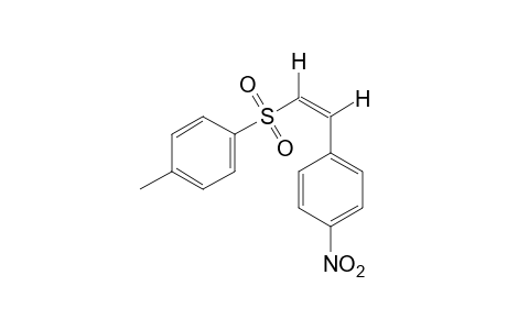 cis-p-nitrostyryl p-tolyl sulfone