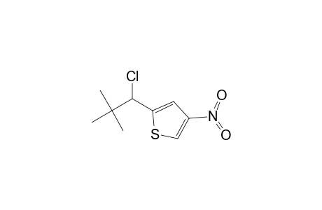 Thiophene, 2-(1-chloro-2,2-dimethylpropyl)-4-nitro-