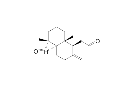 1-Naphthaleneacetaldehyde, 5-formyldecahydro-5,8a-dimethyl-2-methylene-, [1S-(1.alpha.,4a.beta.,5.alpha.,8a.alpha.)]-