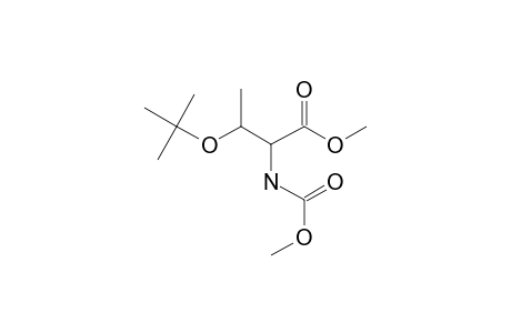 o-Tert-butyl-L-threonine, N-(methoxycarbonyl)-, methyl ester