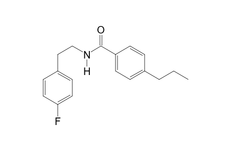 N-[2-(4-Fluorophenyl)ethyl]-4-propylbenzamide