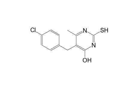 5-(4-chlorobenzyl)-6-methyl-2-sulfanyl-4-pyrimidinol