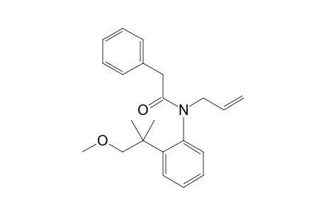 N-Allyl-N-[(2-Methoxy-1,1-dimethylethyl)phenyl]-2-phenylacetamide