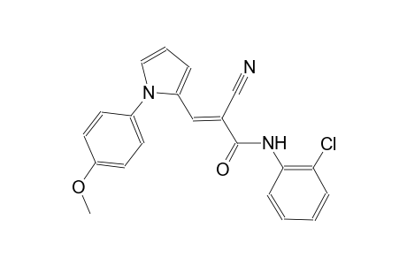 (2E)-N-(2-chlorophenyl)-2-cyano-3-[1-(4-methoxyphenyl)-1H-pyrrol-2-yl]-2-propenamide