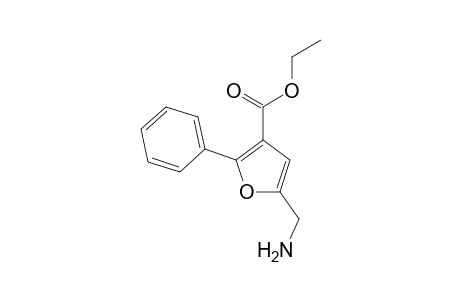 Ethyl 5-(aminomethyl)-2-phenylfuran-3-carboxylate
