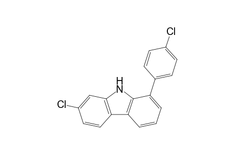 7-Chloro-1-(4-chlorophenyl)-9H-carbazole