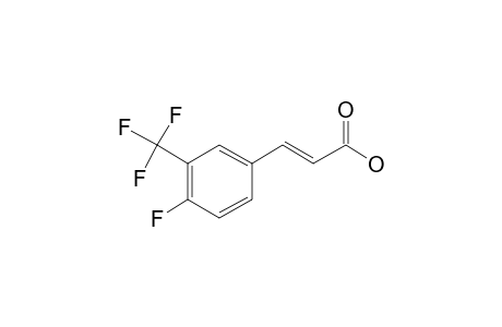 4-Fluoro-3-(trifluoromethyl)cinnamic acid