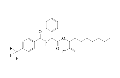 1-(1-fluorovinyl)octyl 2-phenyl-2-[[4-(trifluoromethyl)benzoyl]amino]acetate