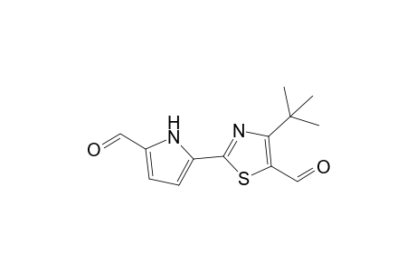 4-tert-Butyl-2-(5-formyl-1H-pyrrol-2-yl)-1,3-thiazole-5-carbaldehyde