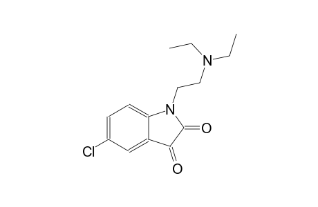 5-chloro-1-[2-(diethylamino)ethyl]-1H-indole-2,3-dione