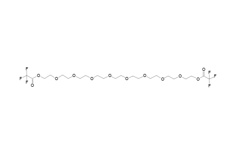 2-[2-[2-[2-[2-[2-[2-[2-[2-(2,2,2-Trifluoroacetyl)oxyethoxy]ethoxy]ethoxy]ethoxy]ethoxy]ethoxy]ethoxy]ethoxy]ethyl 2,2,2-trifluoroacetate