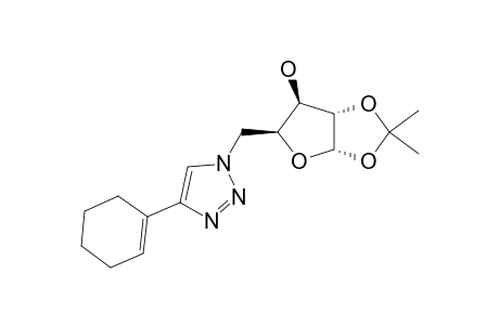 5-DEOXY-1,2-O-ISOPROPYLIDENE-5-[4-(1-CYCLOHEXENE)-1-H-1,2,3-TRIAZOL-1-YL]-ALPHA-D-XYLOFURANOSE