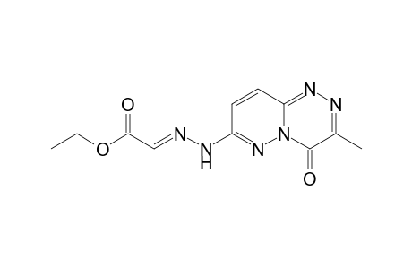 4H-Pyridazino[6,1-c][1,2,4]triazine, acetic acid deriv.