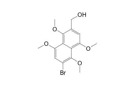 6-Bromo-1,4,5,8-tetramethoxynaphthalene-2-methanol