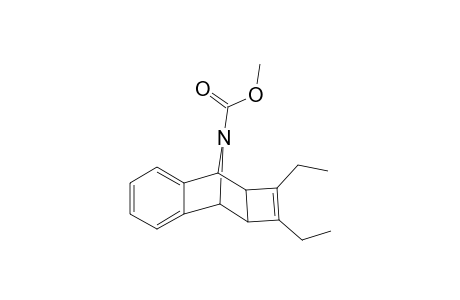 Methyl (3,4-Diethyl-7,8-(benzo)-9-azatricyclo[4.2.1.0(2,5)]non-3-ene)-9-carboxylate