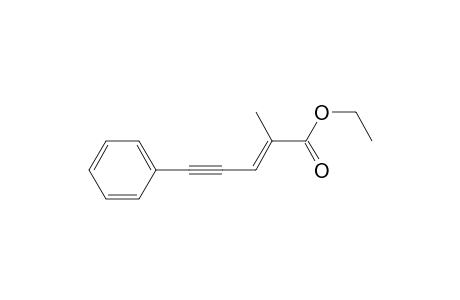 Ethyl (E)-2-methyl-5-phenylpent-2-en-4-ynoate