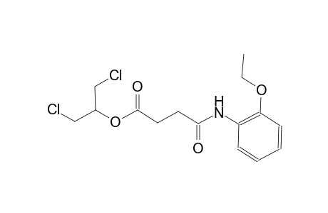 2-chloro-1-(chloromethyl)ethyl 4-(2-ethoxyanilino)-4-oxobutanoate