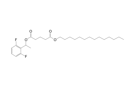 Glutaric acid, 1-(2,6-difluorophenyl)ethyl tetradecyl ester