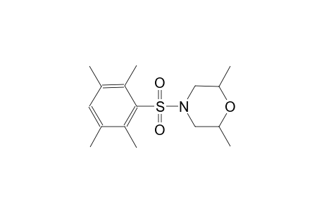 2,6-dimethyl-4-[(2,3,5,6-tetramethylphenyl)sulfonyl]morpholine
