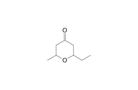 2-Ethyl-6-methyl-4-oxanone