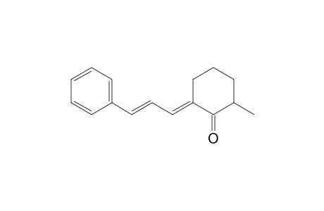 Cyclohexanone, 2-methyl-6-(3-phenyl-2-propenylidene)-