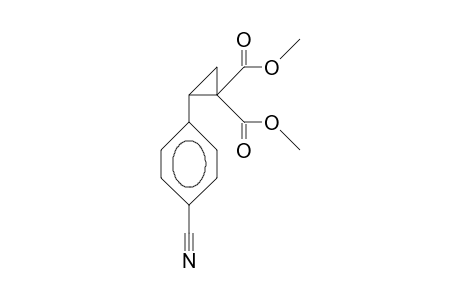 2-(4-Cyano-phenyl)-1,1-dimethoxycarbonyl-cyclopropane