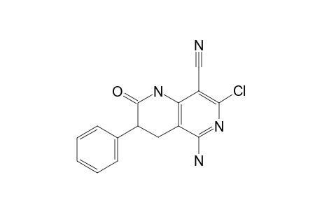 5-AMINO-7-CHLORO-8-CYANO-3-PHENYL-3,4-DIHYDRO-1,6-NAPHTHYRIDIN-2-(1H)-ONE
