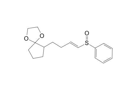 (E)-4-(2-Oxocyclopentyl)-1-butenyl Phenyl Sulfoxide Ethylene Ketal