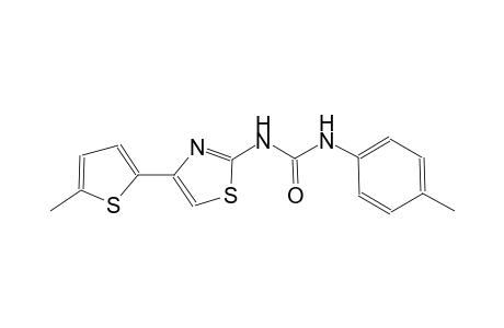 N-(4-methylphenyl)-N'-[4-(5-methyl-2-thienyl)-1,3-thiazol-2-yl]urea