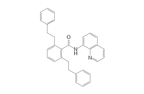 2,6-Diphenethyl-N-(quinolin-8-yl)benzamide