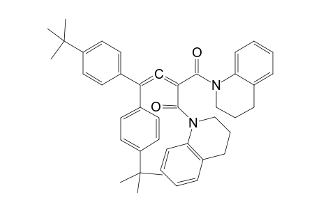 1,1-bis(4'-t-Butylphenyl)-3,3-bis(1',2',3',4'-tetrahydro-1'-quinolinyl carbonyl)-1,2-propadiene