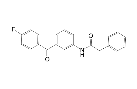Acetamide, 2-phenyl-N-[3-(4-fluorobenzoyl)phenyl]-