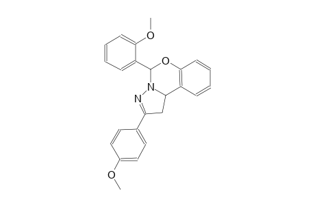 pyrazolo[1,5-c][1,3]benzoxazine, 1,10b-dihydro-5-(2-methoxyphenyl)-2-(4-methoxyphenyl)-