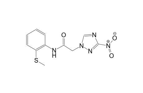 1H-1,2,4-triazole-1-acetamide, N-[2-(methylthio)phenyl]-3-nitro-