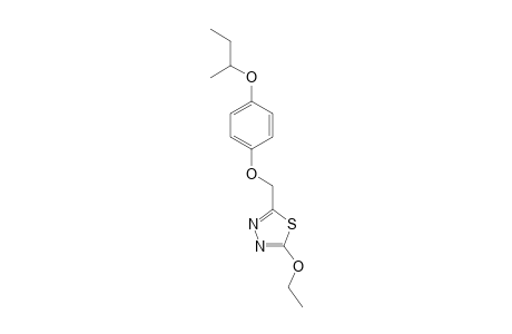 1,3,4-Thiadiazole, 2-ethoxy-5-[[4-(1-methylpropoxy)phenoxy]methyl]-