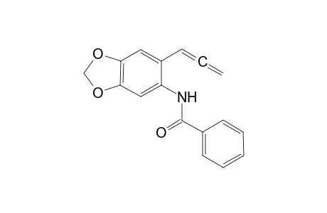 N-(6-(Propa-1,2-dien-1-yl)benzo[d][1,3]dioxol-5-yl)benzamide