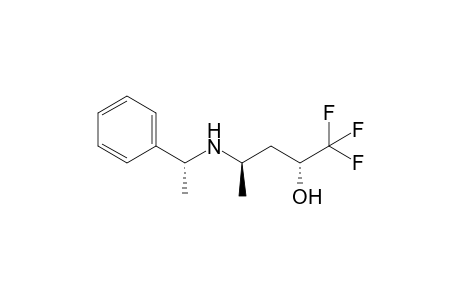 (2R,4R)-1,1,1-Trifluoro-4-{[(1R)-1-phenylethyl]amino}pentan-2-ol