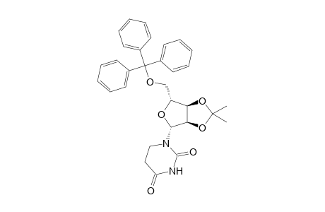 5,6-Dihydro-2',3'-O-isopropylidene-5'-O-trityluridine